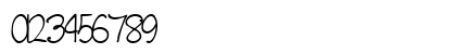 HandWriting53 Bold Numeric Preview
