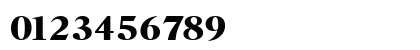 HorshamSerial Bold Numeric Preview