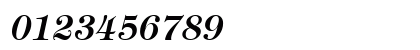 HTiffany Bold Italic Numeric Preview
