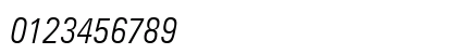 Huni_Swiss 742 LtCn BT Italic Regular Preview