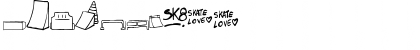 skatelove Regular Font