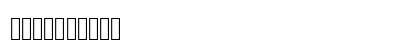Apple Symbols Regular Preview