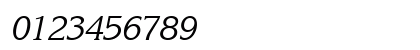 Korinna LT Italic Preview