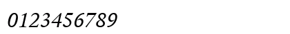ITCLegacySerif-Book BookItalic Preview