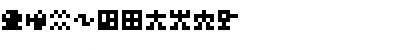 TPF Modular Symbol Regular Font