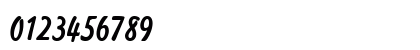 Jott 43 Condensed Bold Numeric Preview
