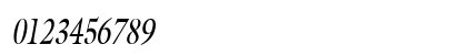 JoulliardCondensed Italic Preview