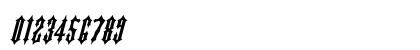 JudasCaps Italic Italic Preview