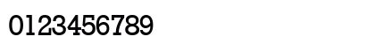AstuteSSK Regular Numeric Preview