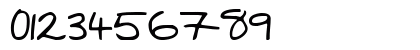 KG Swanky and Moo Moo Regular Numeric Preview