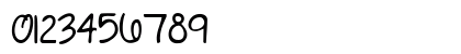 KG Written in the Stars Regular Numeric Preview