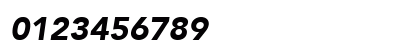 Avenir Regular Numeric Preview