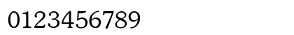 1Sout-N Regular Numeric Preview