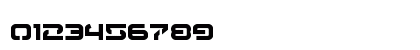 4114 Blaster Bold Bold Numeric Preview