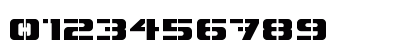 4KSTNCL Regular Numeric Preview