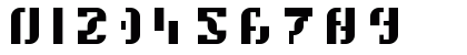 5Space Station Regular Numeric Preview