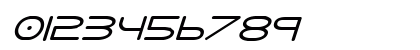 8th Element Italic Italic Numeric Preview