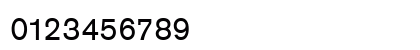 AcciusT Regular Numeric Preview