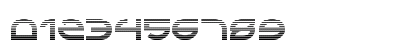 Aetherfox Gradient Regular Numeric Preview