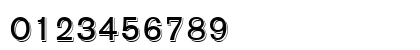 AG Old Face Regular Numeric Preview