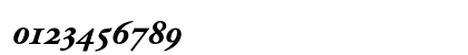 Adobe Garamond Bold Italic OsF Preview