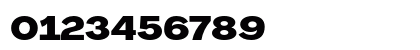Agrandir Wide Heavy Regular Numeric Preview