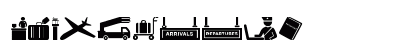 Airport Icons Regular Numeric Preview