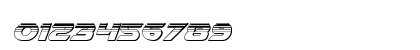 Airstrike Platinum Regular Numeric Preview