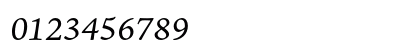 Adobe Jenson Pro Italic Caption Preview
