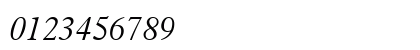 Aldine721 Lt BT Light Italic Preview
