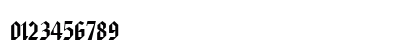 AmericanText BT Regular Numeric Preview