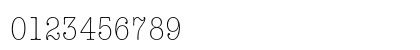 ITC American Typewriter Std Light Condensed Preview