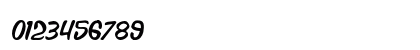 Ancient Gardener Italic Numeric Preview