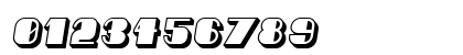 Angelica Shadow Italic Numeric Preview