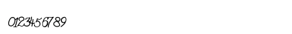 AniLazyDay Medium Numeric Preview