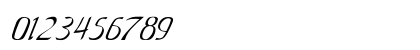 Anish Italic Numeric Preview