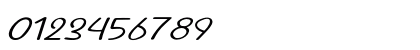 Annarvin Extra-expanded Italic Numeric Preview