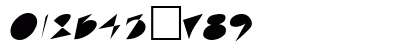 ArchiSample Regular Numeric Preview