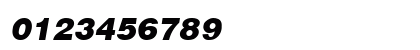 Arena Black Italic Preview
