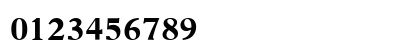 AsterEF Medium Numeric Preview