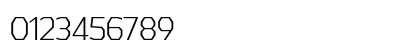Athabasca Condensed Light Numeric Preview