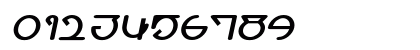 Auritra Bold Italic Numeric Preview