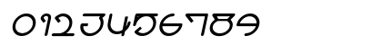 Auritra Italic Numeric Preview