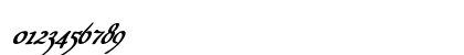Avendale Extra-expanded Bold Numeric Preview