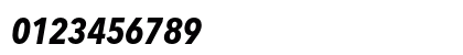 Avenir Next LT Pro Bold Condensed Italic Numeric Preview