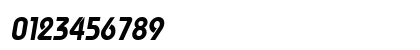 BahaseCondensed Bold-Oblique Numeric Preview