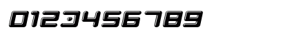 Balloon Letters Bold Italic Numeric Preview