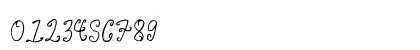 Banaag Font 1 Medium Numeric Preview