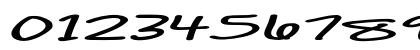 Banana Bee Expanded Italic Preview