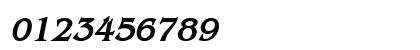Bangle Bold Italic Numeric Preview